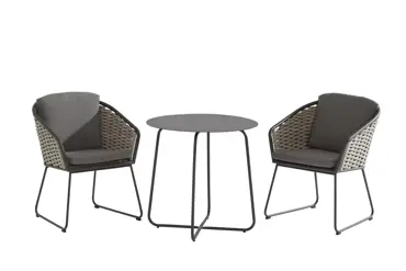 Bistroset Bo + Dali tuintafel 73 cm www.tuinmeubels.nl