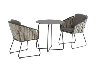 Bistroset Bo + Dali tuintafel 73 cm www.tuinmeubels.nl