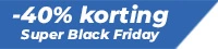 Black Friday 2025 40% korting