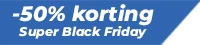 Black friday 2025 50% korting