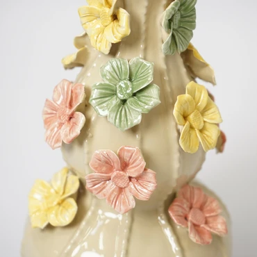 FLOWER SAND VASE BUBBELS 19X31CM details, Daan Kromhout, tuincentrumoutlet