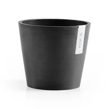 Pot amsterdam d20cm donkergrijs, Ecopots, tuincentrumoutlet