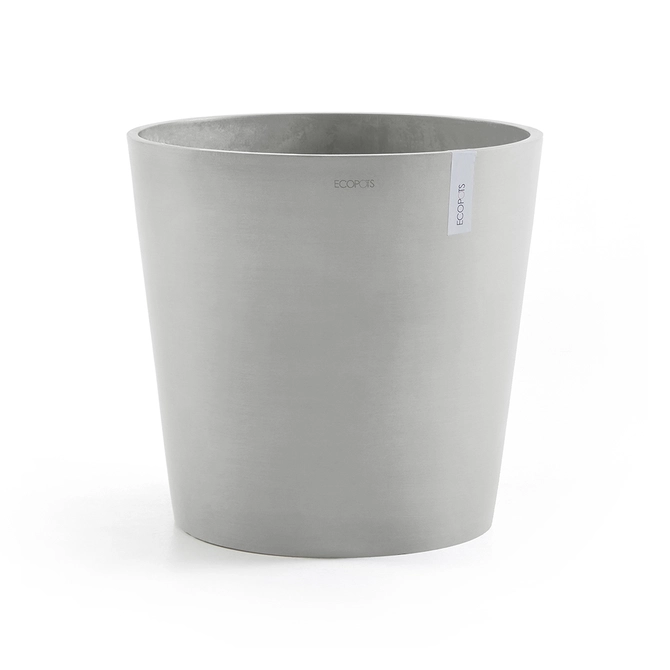 Pot amsterdam witgrijs d50h46cm, Ecopots, tuincentrumoutlet