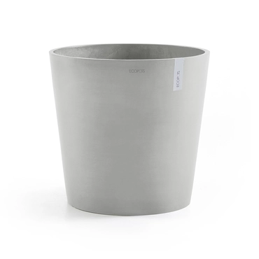 Pot amsterdam witgrijs d50h46cm, Ecopots, tuincentrumoutlet