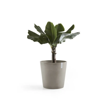 Pot amsterdam taupe d60h49cm sfeer, Ecopots, tuincentrumoutlet