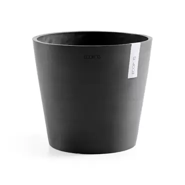 Amsterdam + Water Reservoir Dark Grey 40, Ecopots, tuincentrumoutlet