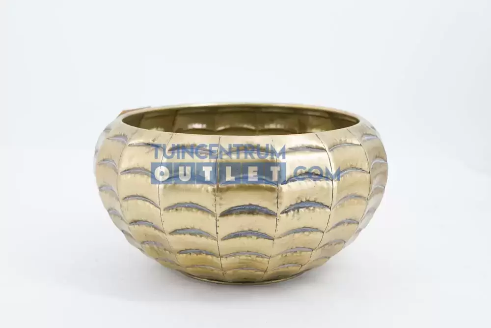 Bloempot arch goud s2 groot