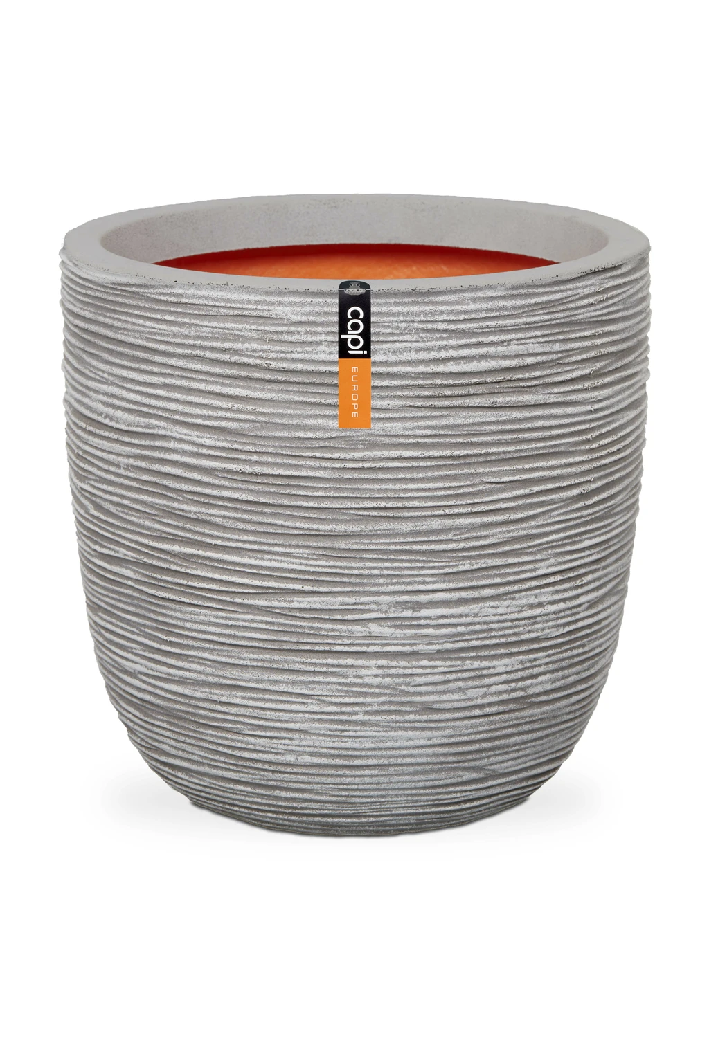 Capi Europe - Bloempot bol Rib NL - 43x41 - Ivoor - Opening 43 - Bloempot voor binnen en buiten - KOFI933