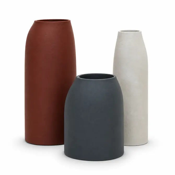 Bloempot Epocco 46x100cm roodbruin, Vita Tuinmeubelen set, tuincentrumoutlet.com