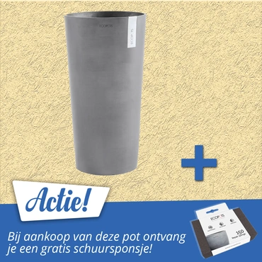 Pot amsterdam xtr hg grijs d90cm aanbieding, Ecopots, tuincentrumoutlet