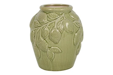 Bloempot fabio 22x22x25cm d.grn, Countryfield, tuincentrumoutlet.com