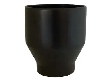 Land pot matt antraciet d24,5h27,5cm, Gina Da, tuincentrumoutlet