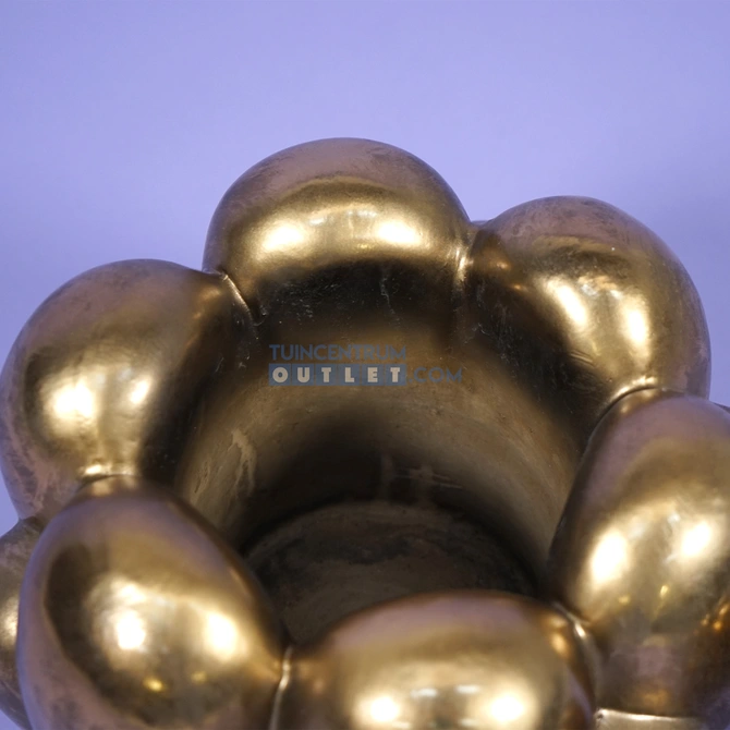 Bloempot lily aw l36b33h30cm goud, Decostar, Tuincentrumoutlet