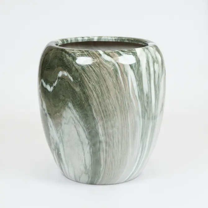 Buikpot emperor d31h35 groen, Mega collections, Tuincentrumoutlet.com