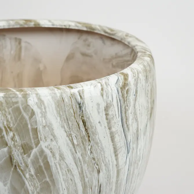 Buikpot emperor d37h30 grijs detail, Mega collections, Tuincentrumoutlet.com