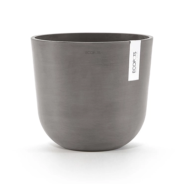 Pot oslo d25cm taupe, Ecopots, tuincentrumoutlet