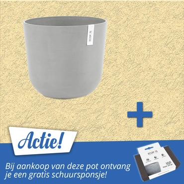 Pot oslo d35cm wit grijs bundel ecopots tuincentrum outlet