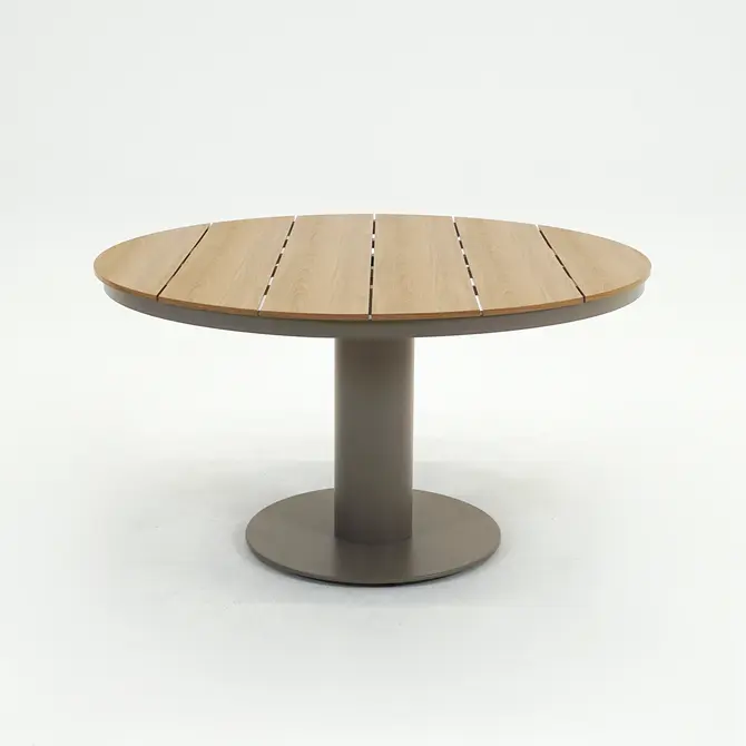 Bonita table Ø134cm Taupe, SenS-Line, tuincentrumoutlet.com