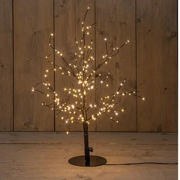 BOOM 240LED CLASSIC WARM IP44 TRAFO HOOGTE 60 CM ZWART