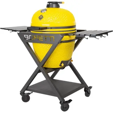 Boretti Ceramica Kamado Barbecue Limone schuin, Boretti, Tuincentrum Outlet