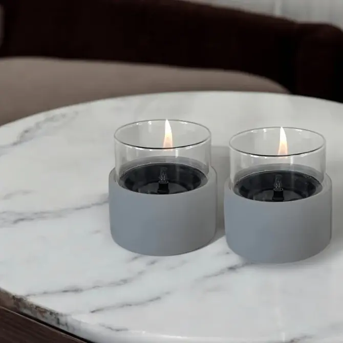 Breeze 10 Grey (duo pack) sfeer, Tenderflame, tuincentrumoutlet.com