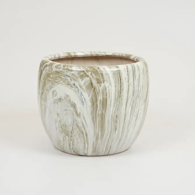 Buikpot emperor d28h24 grijs, Mega collections, Tuincentrumoutlet.com