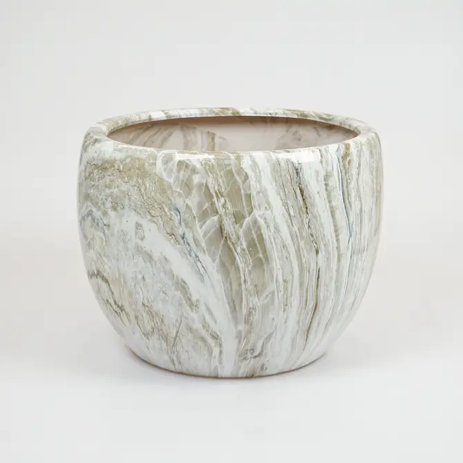 Buikpot emperor d37h30 grijs, Mega collections, Tuincentrumoutlet.com