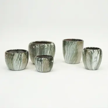 Buikpot emperor d37h30 groen sfeer, Mega collections, Tuincentrumoutlet.com