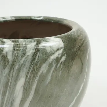 Buikpot emperor d48h40 groen detail, Mega collections, Tuincentrumoutlet.com