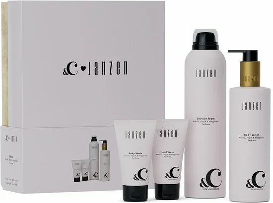 JANZEN Gift Set &C Vanilla Peach & Happiness Tuincentrumoutlet.com , Janzen , vooraanzicht
