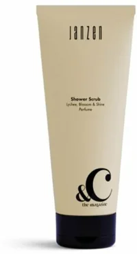 Janzen Shower Scrub &C Lychee Blossom & Shine