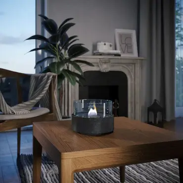 Café 18 Lava Black sfeer, Tenderflame, tuincentrumoutlet.com