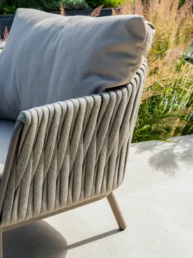 Cannes loungeset: 3-zits bank + 2x lounge stoel - afbeelding 3