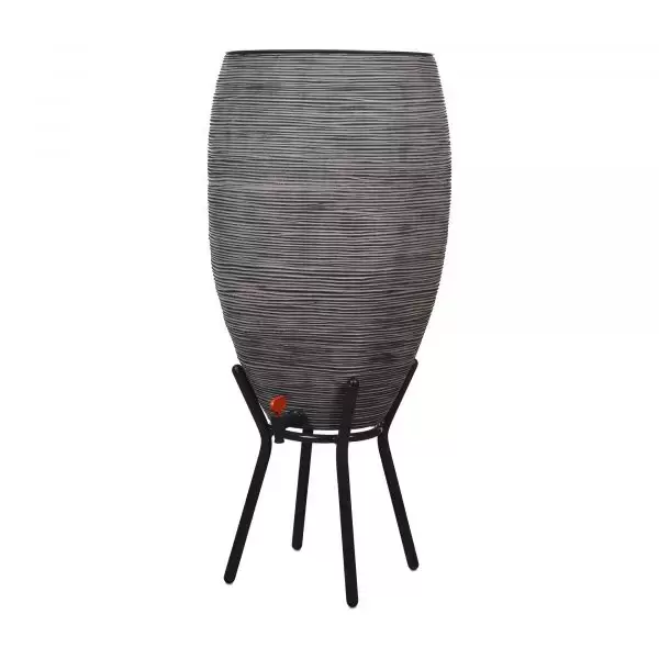 Capi design regenton 130 liter antraciet, Capi Europe, tuincentrumoutlet