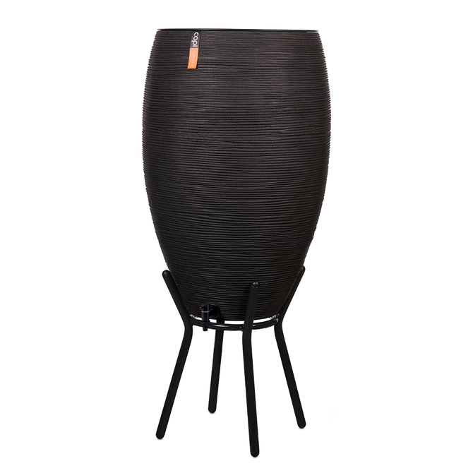 Capi design regenton 130 liter zwart, Capi Europe, tuincentrumoutlet