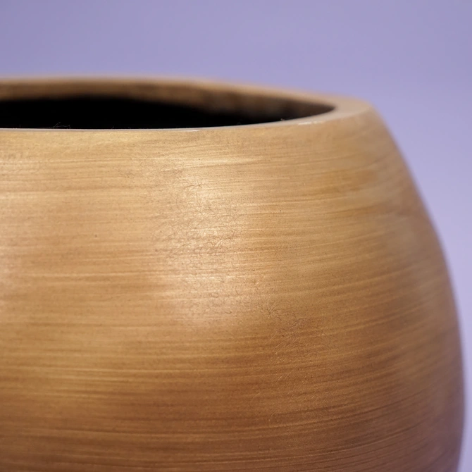 Capi Vaas bol Retro d40h32cm goud - afbeelding 2