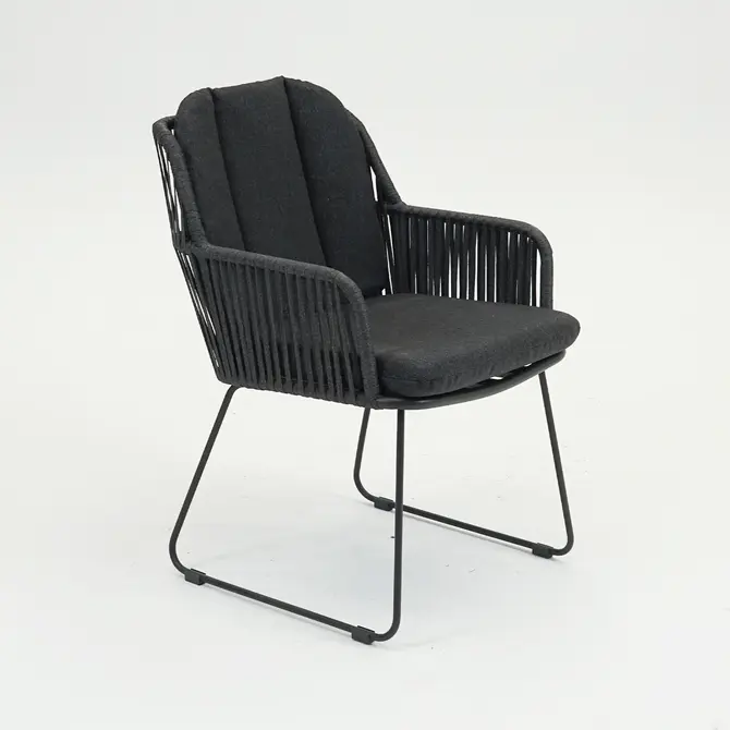 Carma Fauteuil antraciet, Vita tuinmeubelen, Tuincentrumoutlet.com