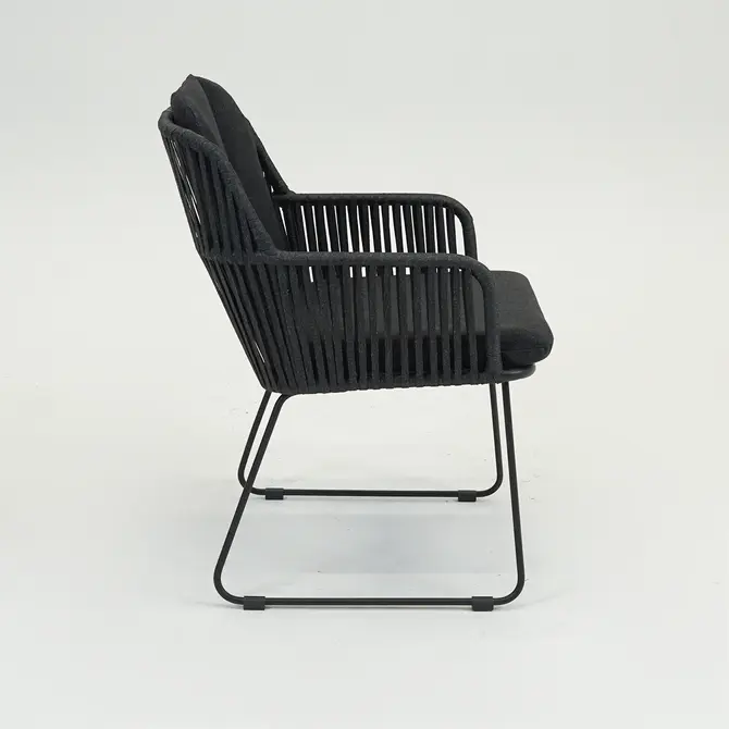Carma Fauteuil antraciet, Vita tuinmeubelen, Tuincentrumoutlet.com