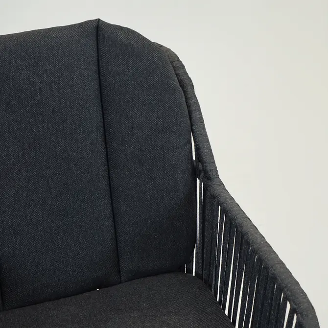 Carma Fauteuil antraciet, Vita tuinmeubelen, Tuincentrumoutlet.com