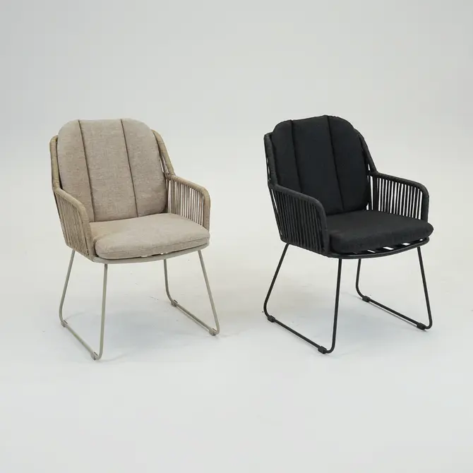 Carma Fauteuil antraciet, Vita tuinmeubelen, Tuincentrumoutlet.com