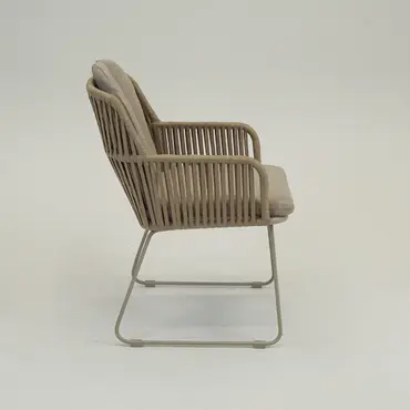 Carma Fauteuil creme, Vita tuinmeubelen, Tuincentrumoutlet.com