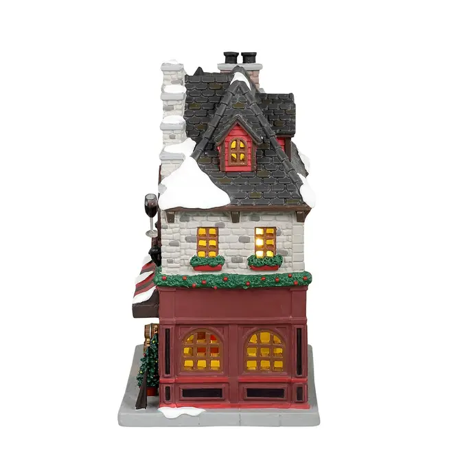 Carmellas wine and chocolate tast zijkant, Lemax Europe, tuincentrumoutlet