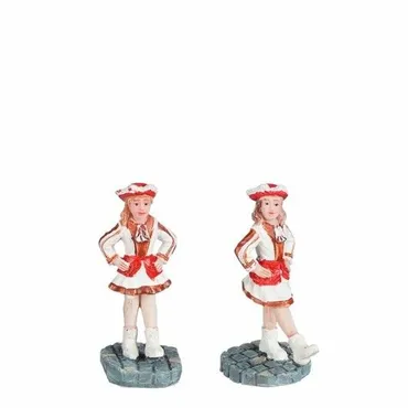 Carnaval dansers girls l2.5b3h5cm 2st, Luville Efteling, tuincentrumoutlet.com