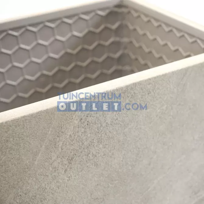 Bloembak castle stone 30x100x50 cm detail 2, Noach, tuincentrumoutlet