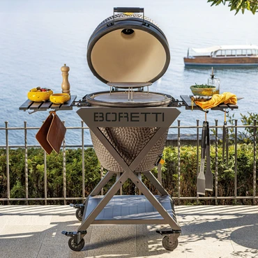 Boretti Ceramica Large Kamadobarbecue - sfeer - tuincentrumoutlet.com