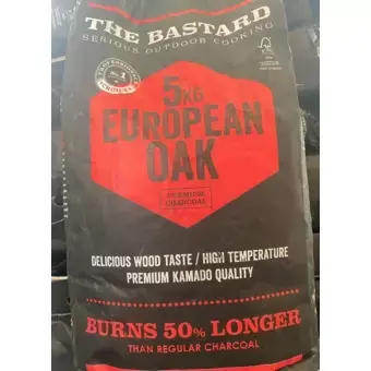 The Bastard houtskool 5kg eik, The Bastard, bbqkopen.nl