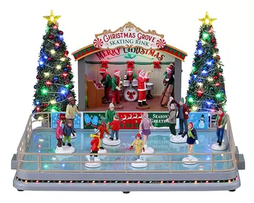 Christmas grove skating rink - Lemax - Tuincentrumoutlet.com