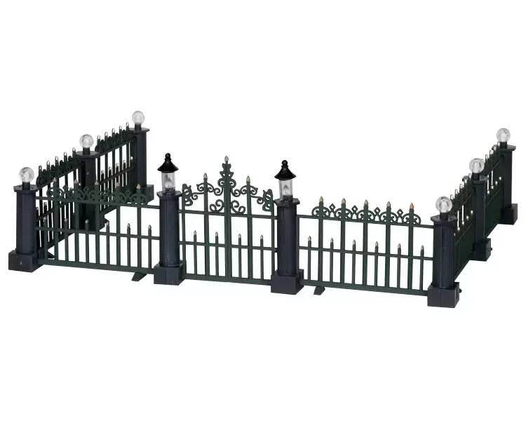 Classic victorian fence, Lemax, tuincentrumoutlet