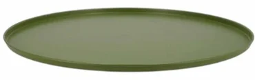 COASTER OLIVE TRAY METAL 36X36X2CM