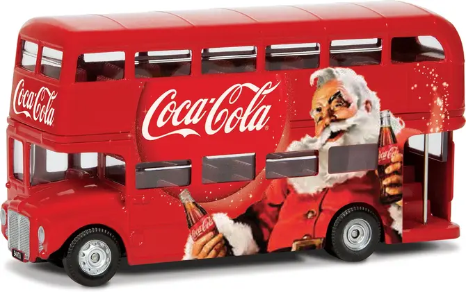 Coca-cola london bus 1:64, Hornby, tuincentrumoutlet